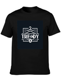 Trendy Graphic Tee - Mens Fashion