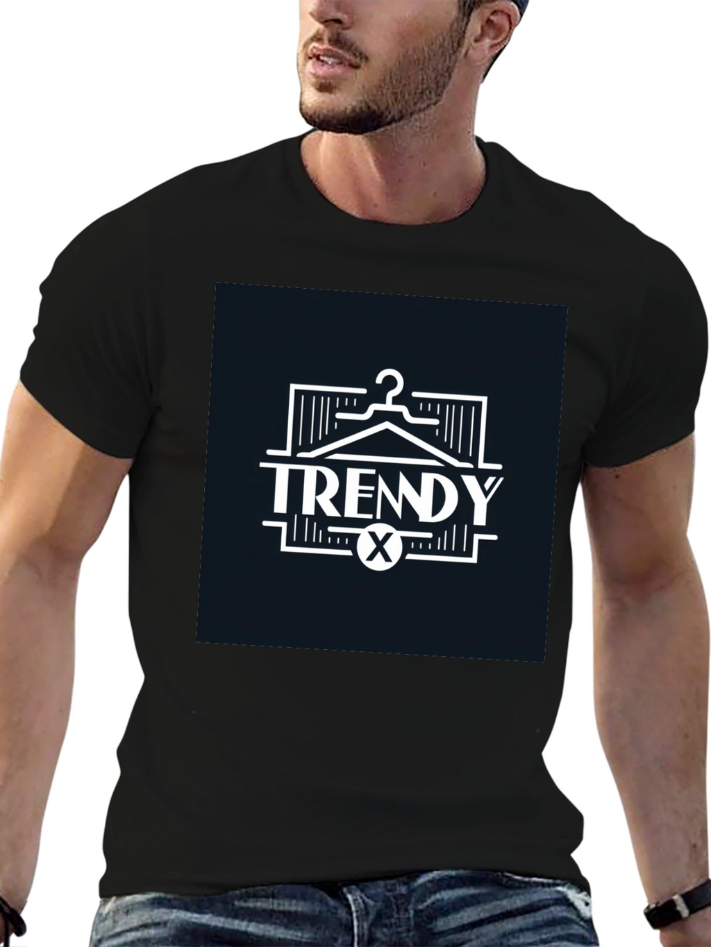 Trendy Graphic Tee - Mens Fashion