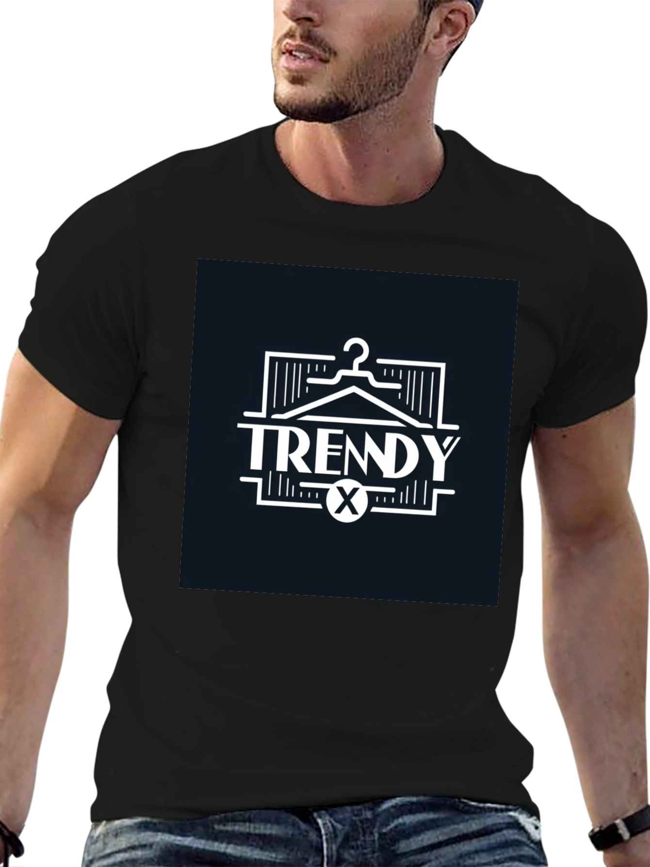 Trendy Graphic Tee - Mens Fashion