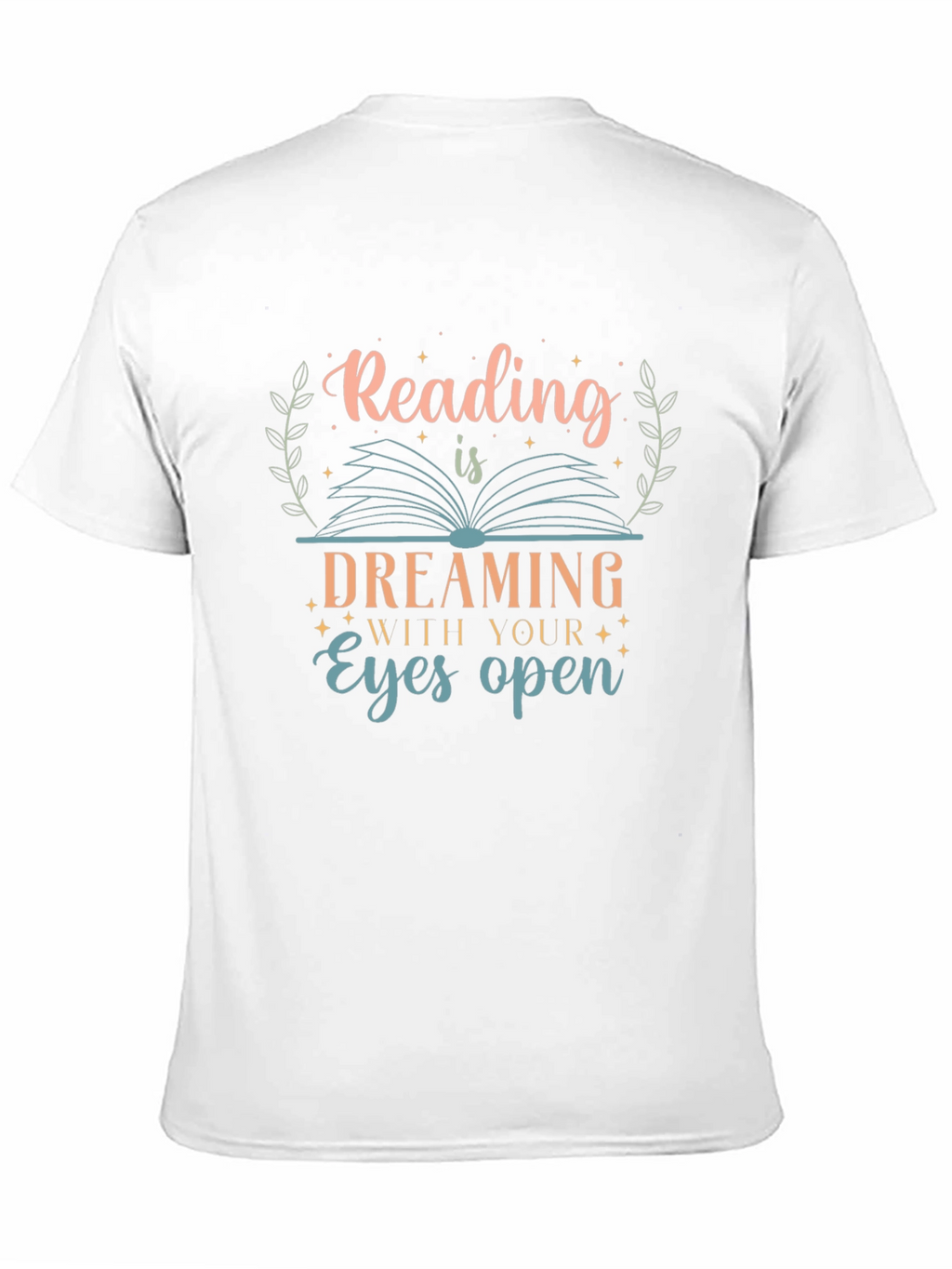 Reading is Dreaming Open Eyes T-Shirt