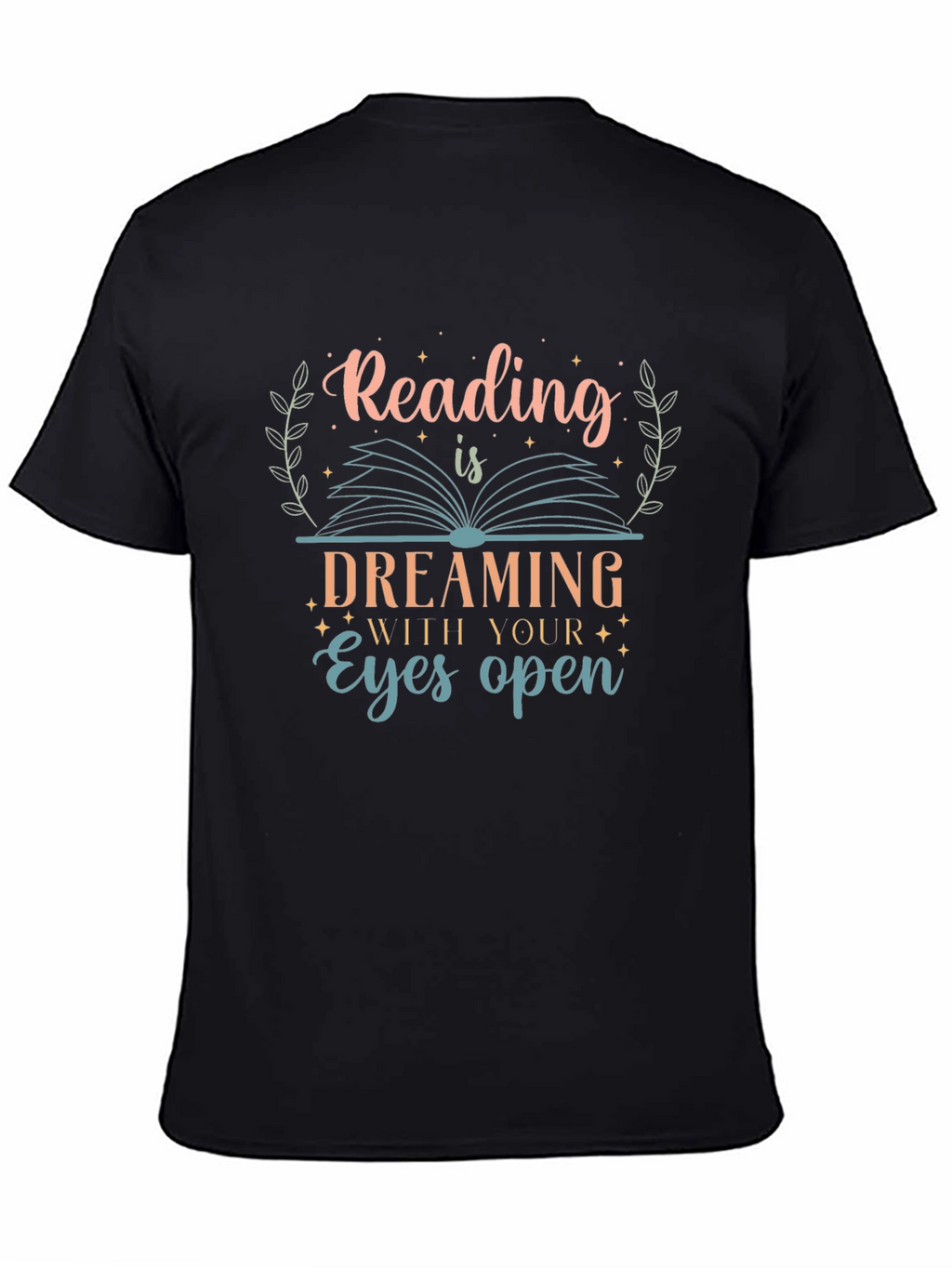 Reading is Dreaming Open Eyes T-Shirt