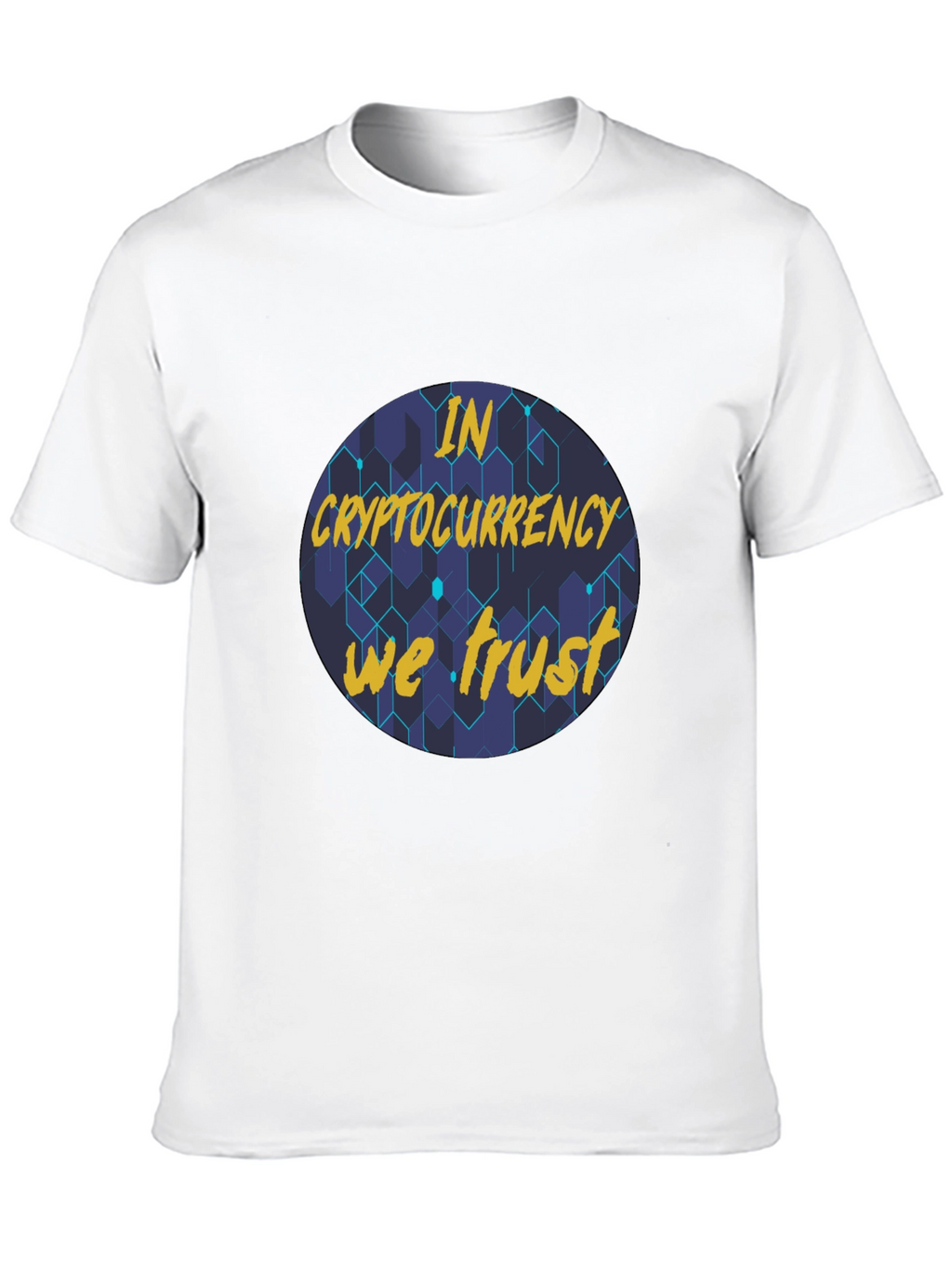 In Cryptocurrency We Trust Graphic Tee