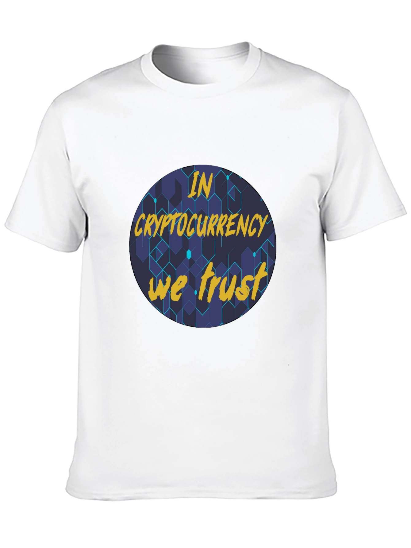 In Cryptocurrency We Trust Graphic Tee