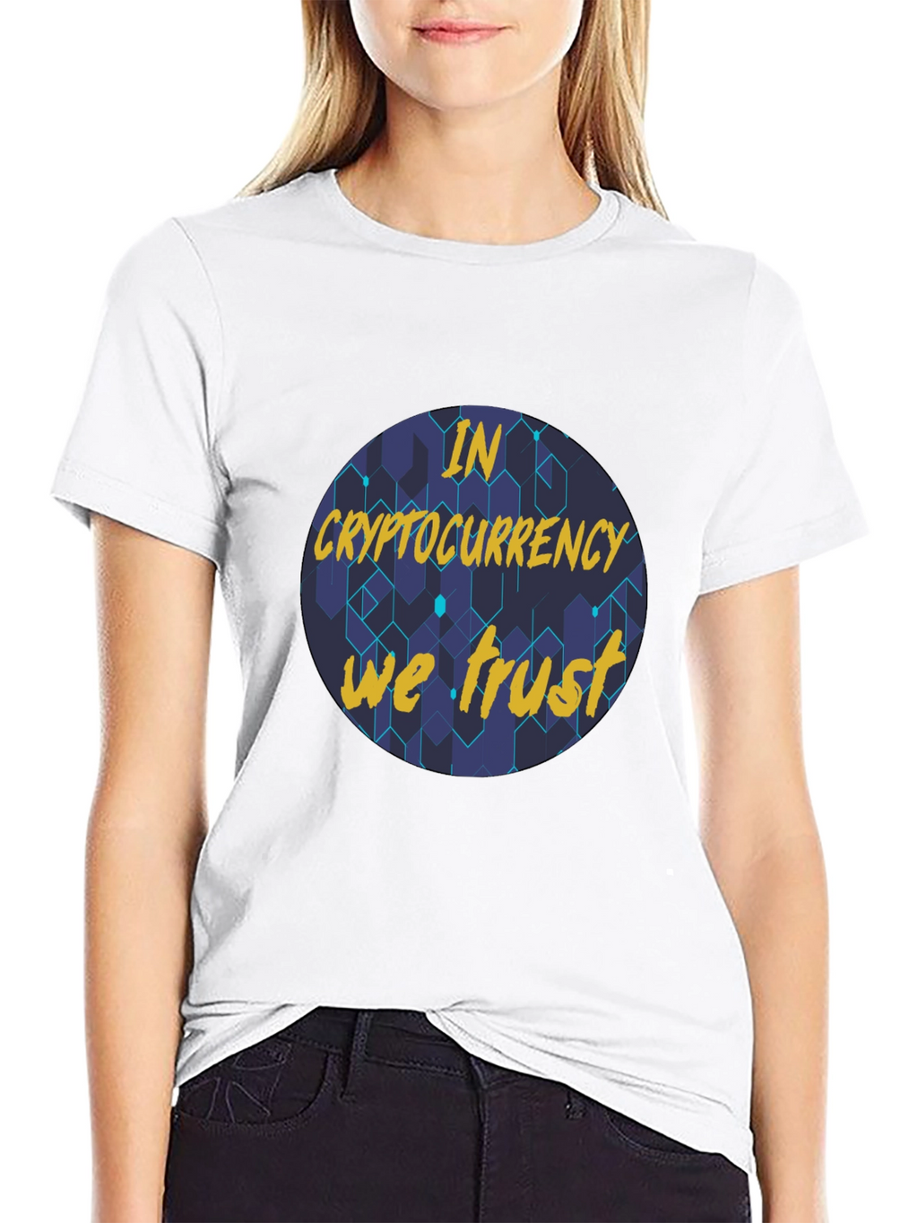 In Cryptocurrency We Trust Graphic Tee