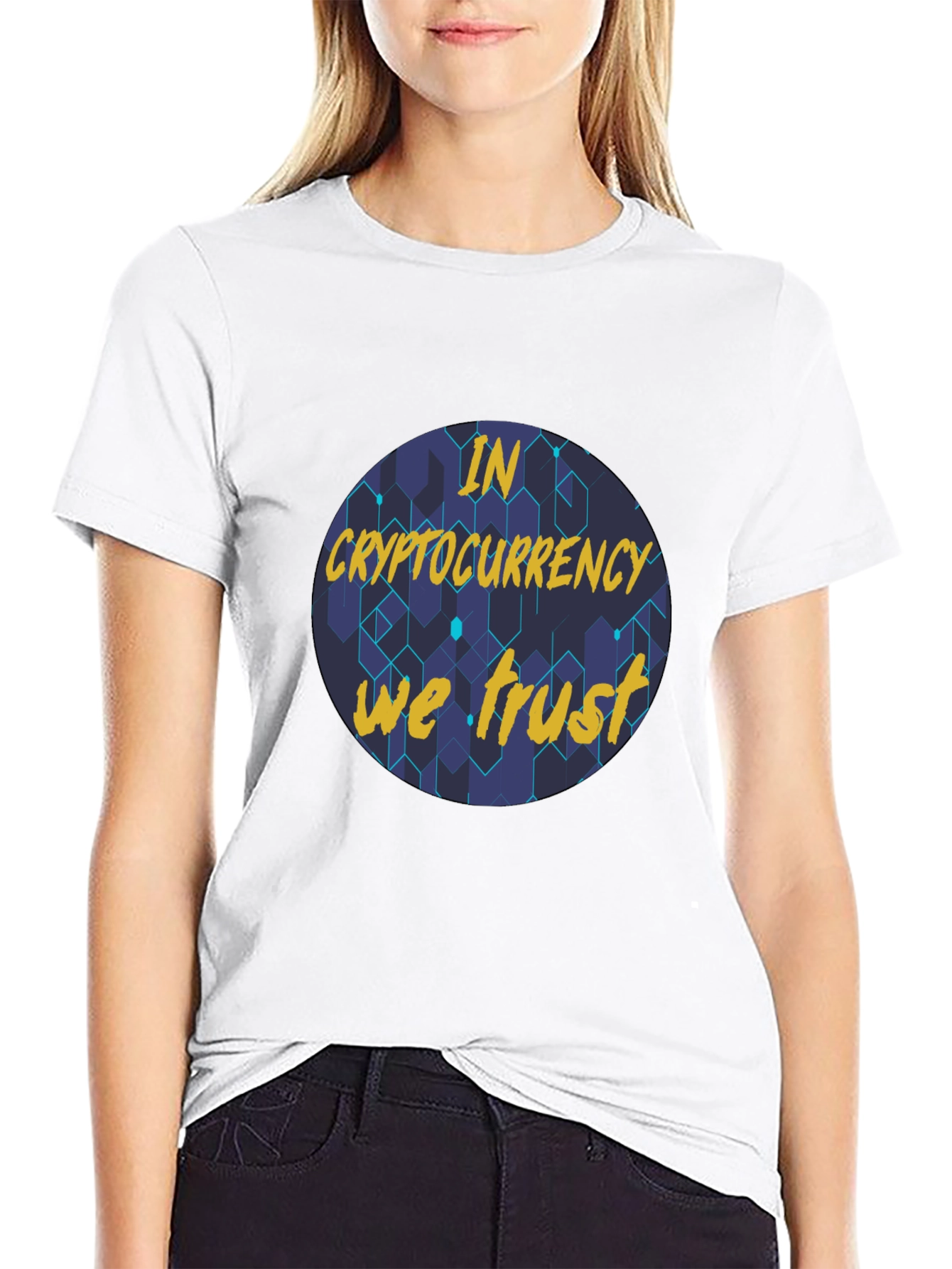 In Cryptocurrency We Trust Graphic Tee