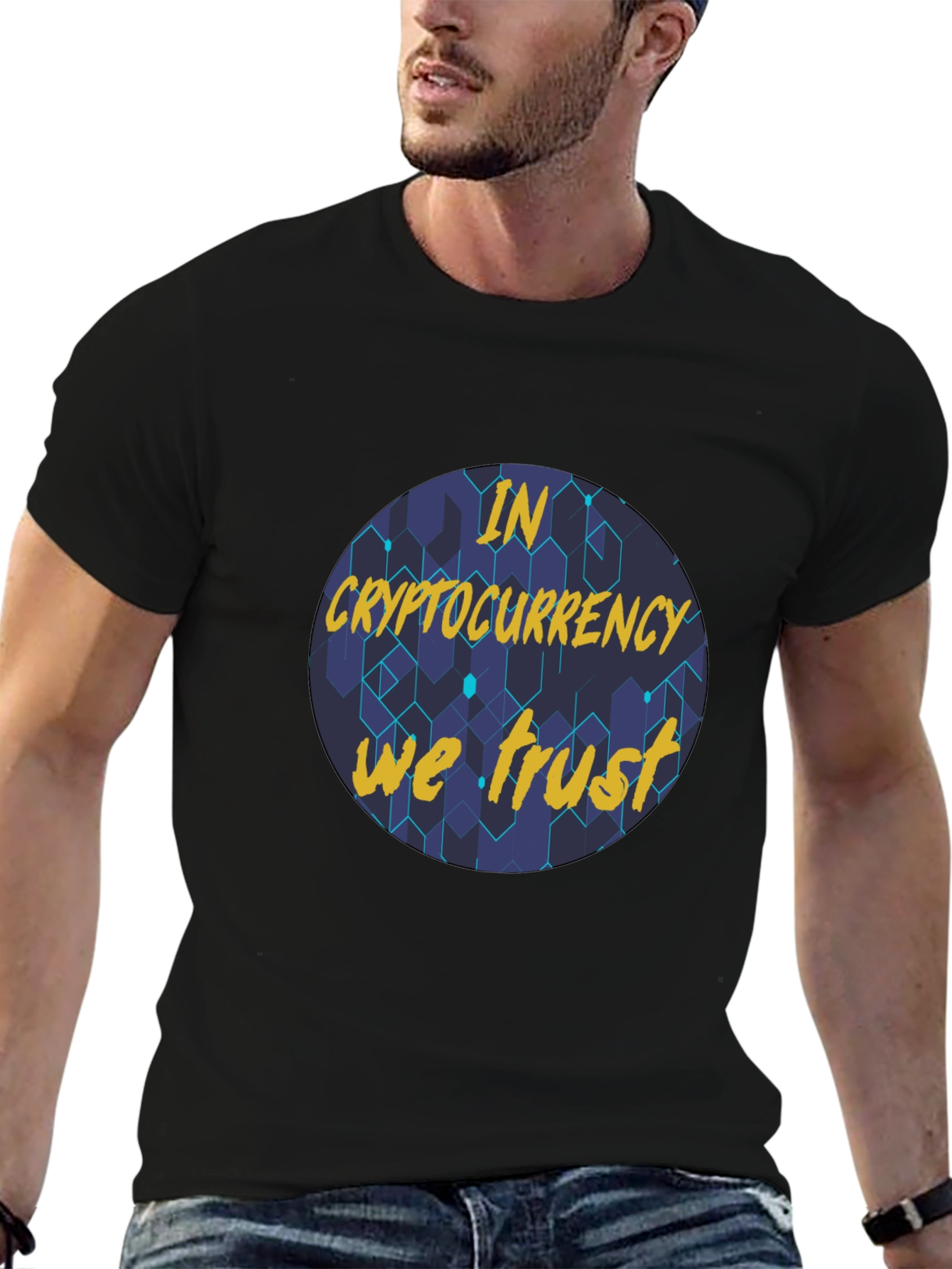 In Cryptocurrency We Trust Graphic Tee