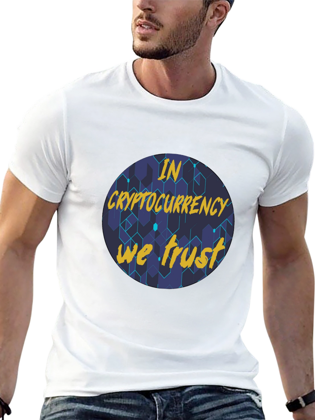 In Cryptocurrency We Trust Graphic Tee