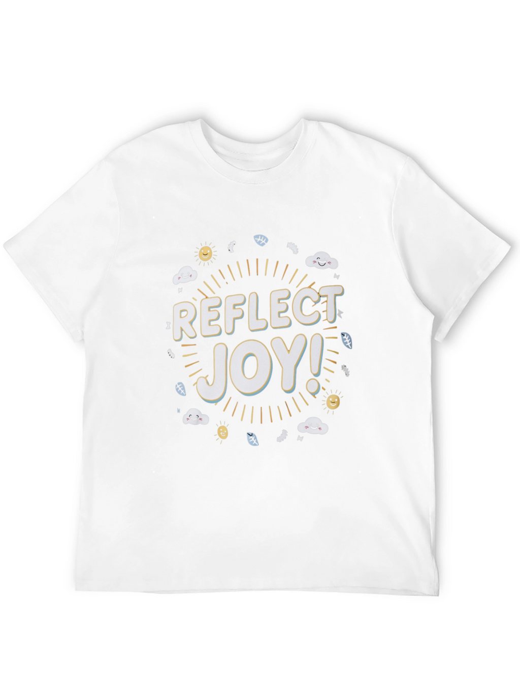 Reflect Joy T-Shirt - Black Graphic Tee