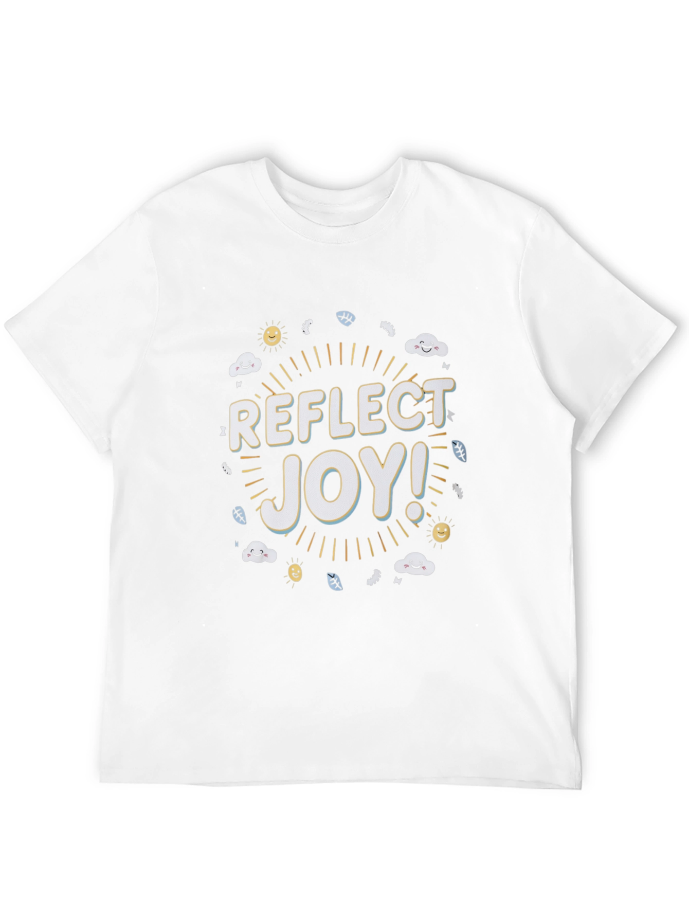Reflect Joy T-Shirt - Black Graphic Tee
