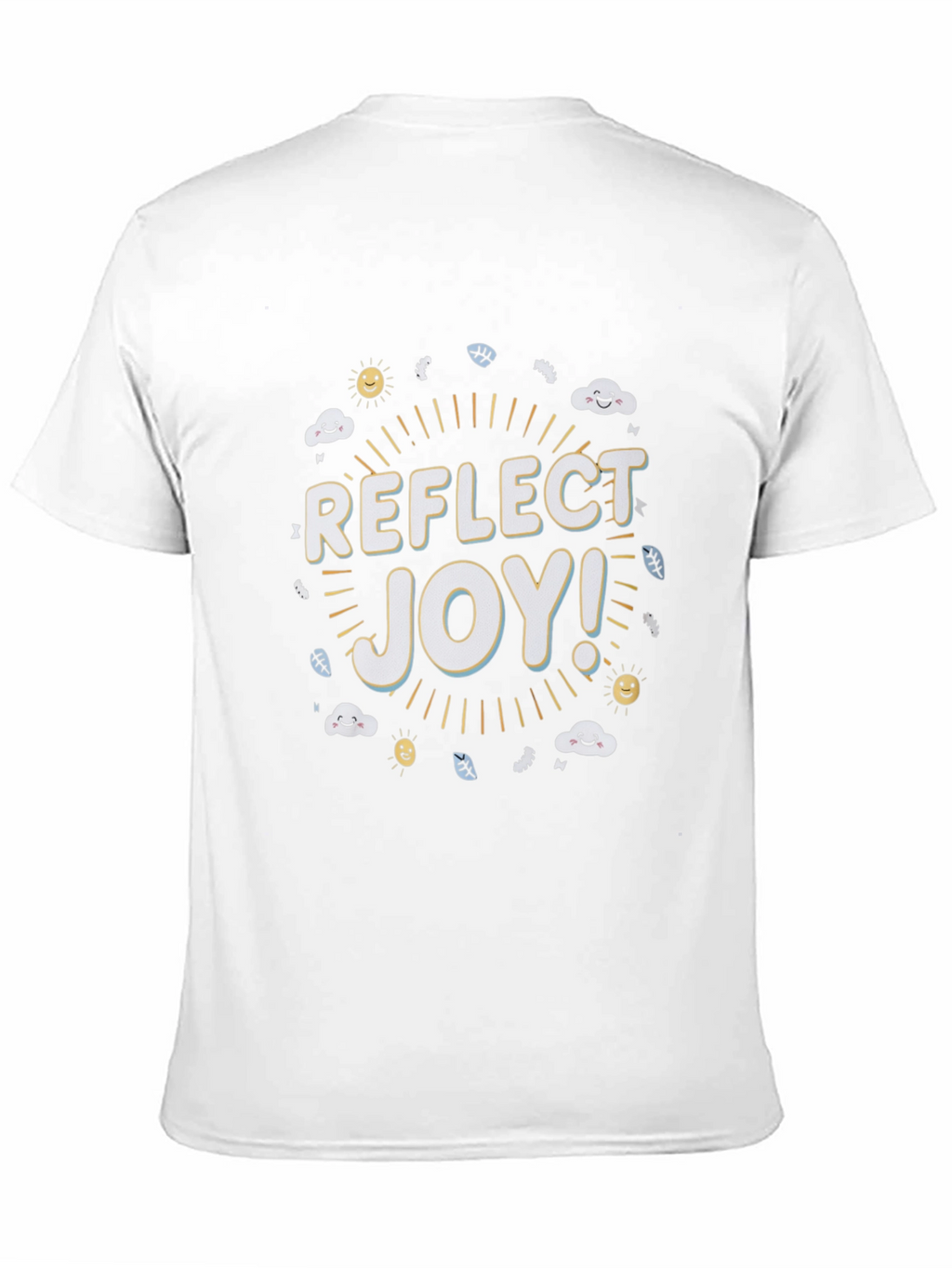 Reflect Joy T-Shirt - Black Graphic Tee