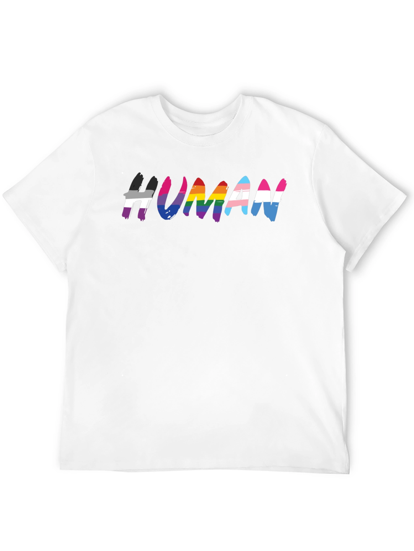 LGBTQ+ Pride Human T-Shirt