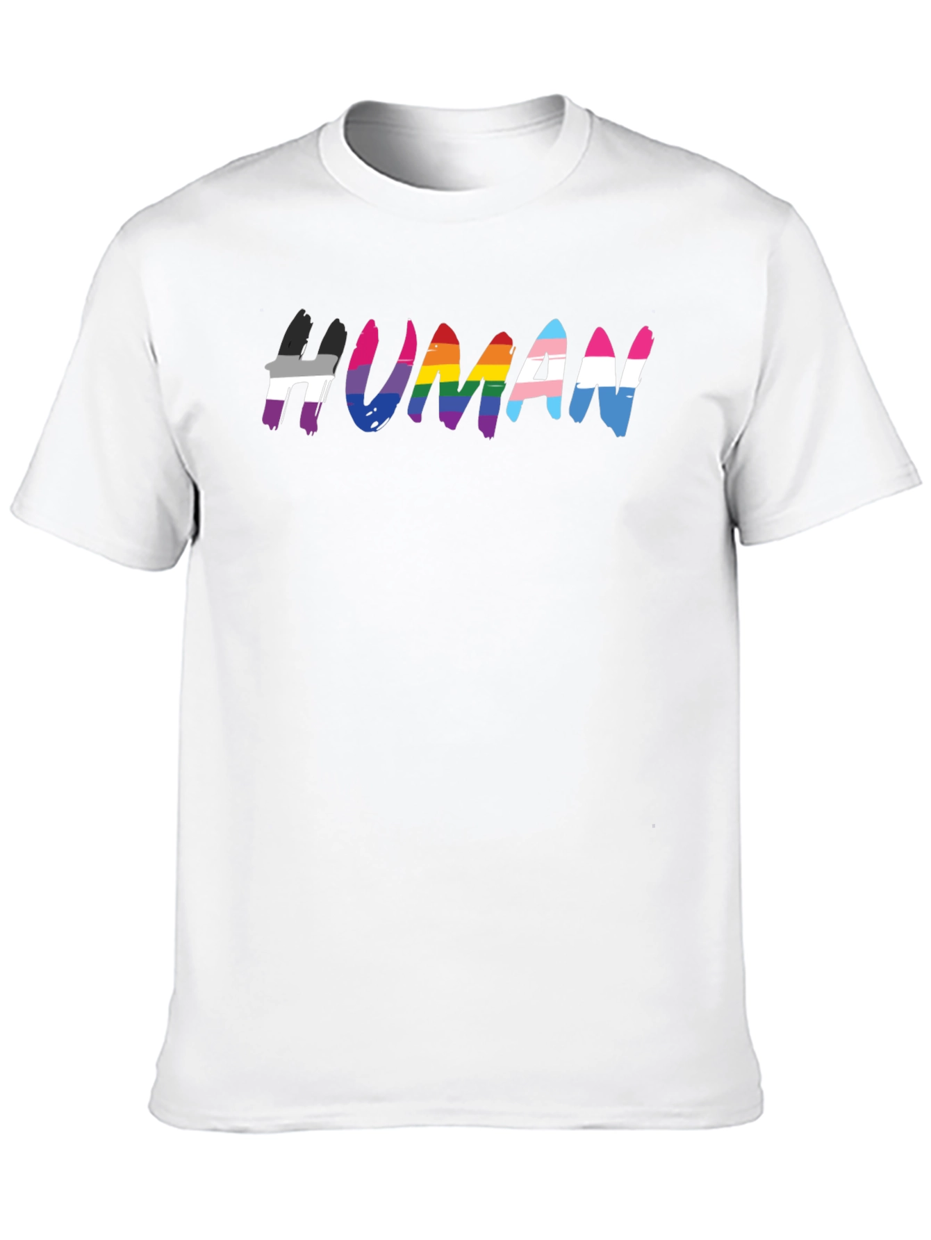 LGBTQ+ Pride Human T-Shirt