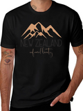 New Zealand Mountain Graphic Tee