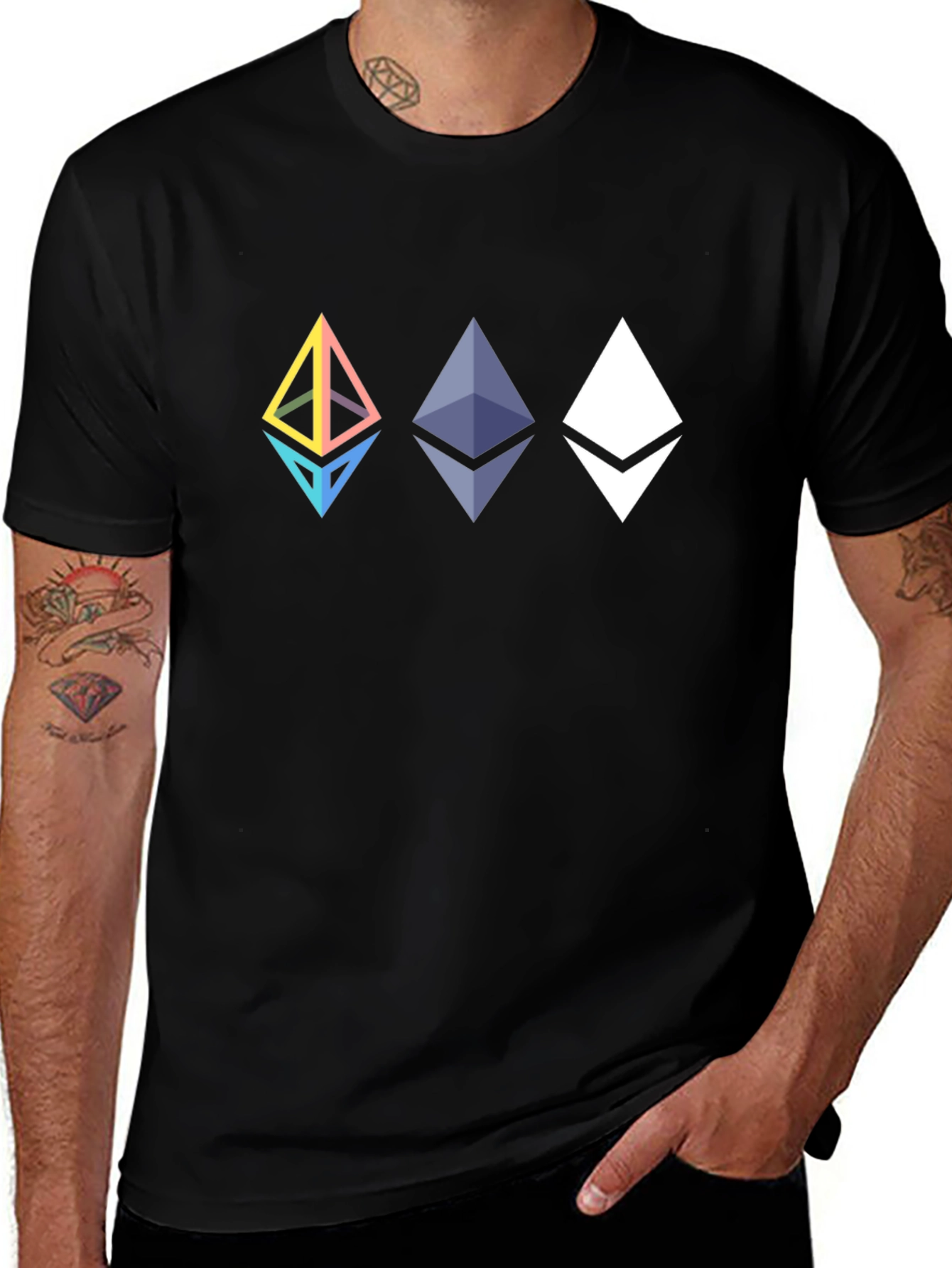 Ethereum Logo T-Shirt Crypto Fashion