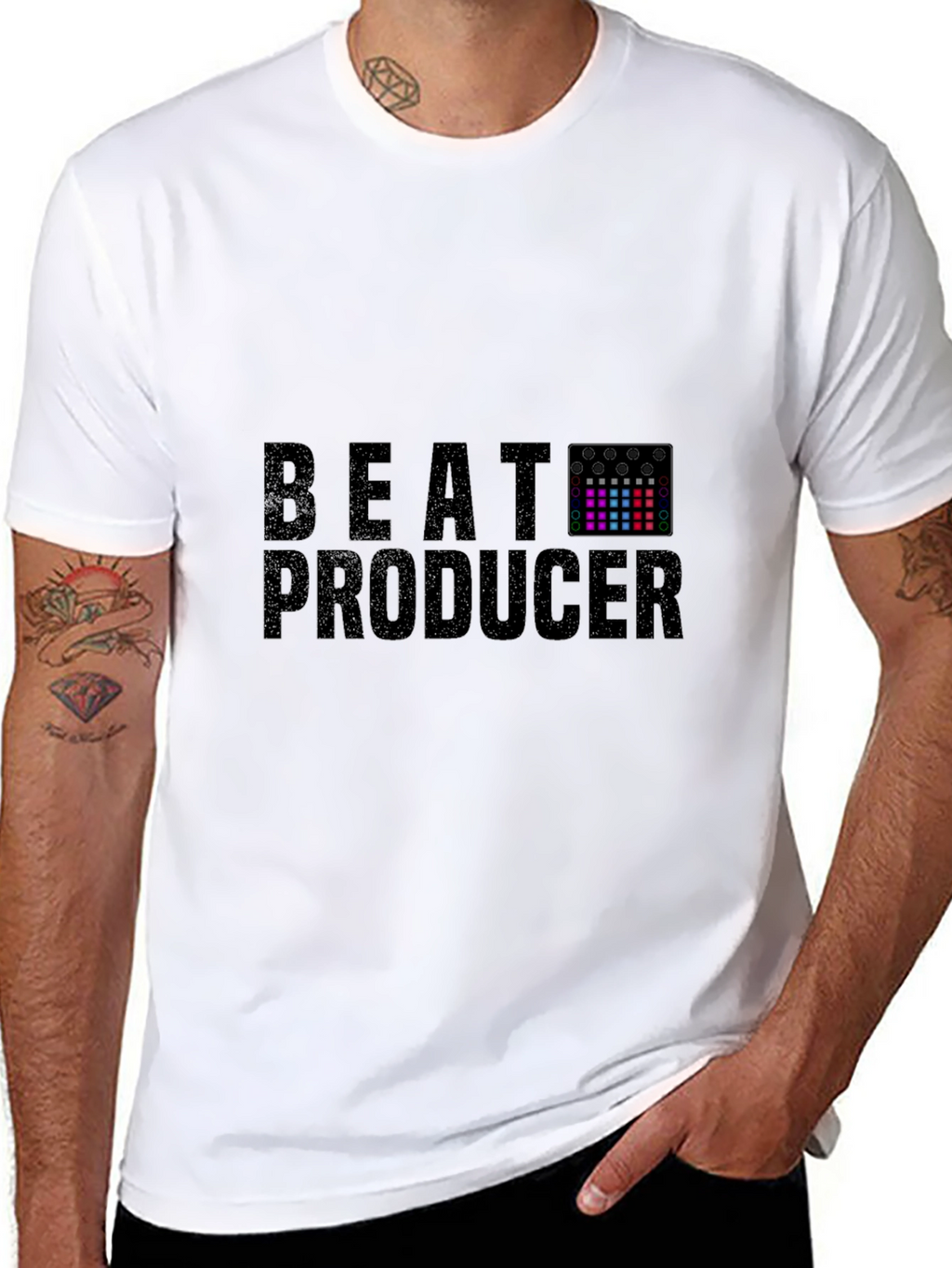 Beat Producer Black T-Shirt - Music Production