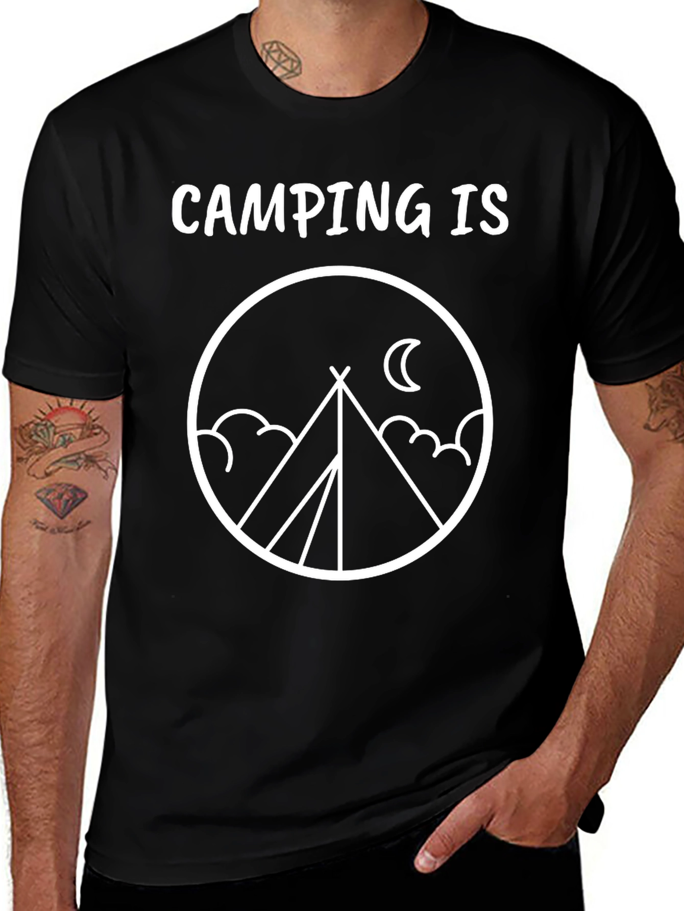 Camping Is T-Shirt - Adventure Ready!