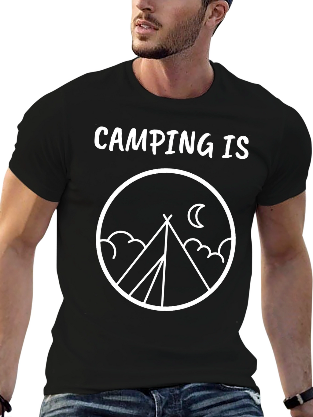 Camping Is T-Shirt - Adventure Ready!