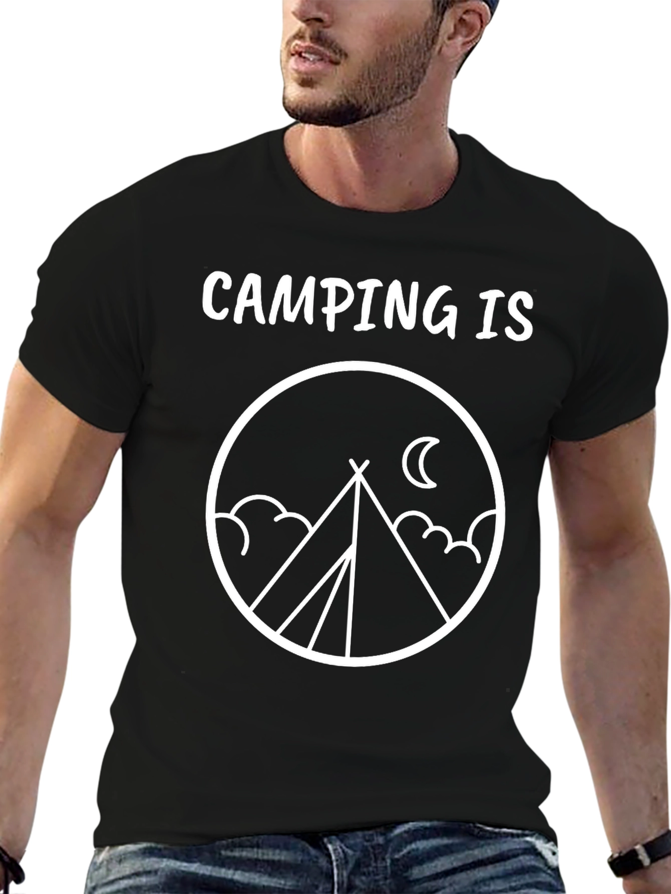 Camping Is T-Shirt - Adventure Ready!