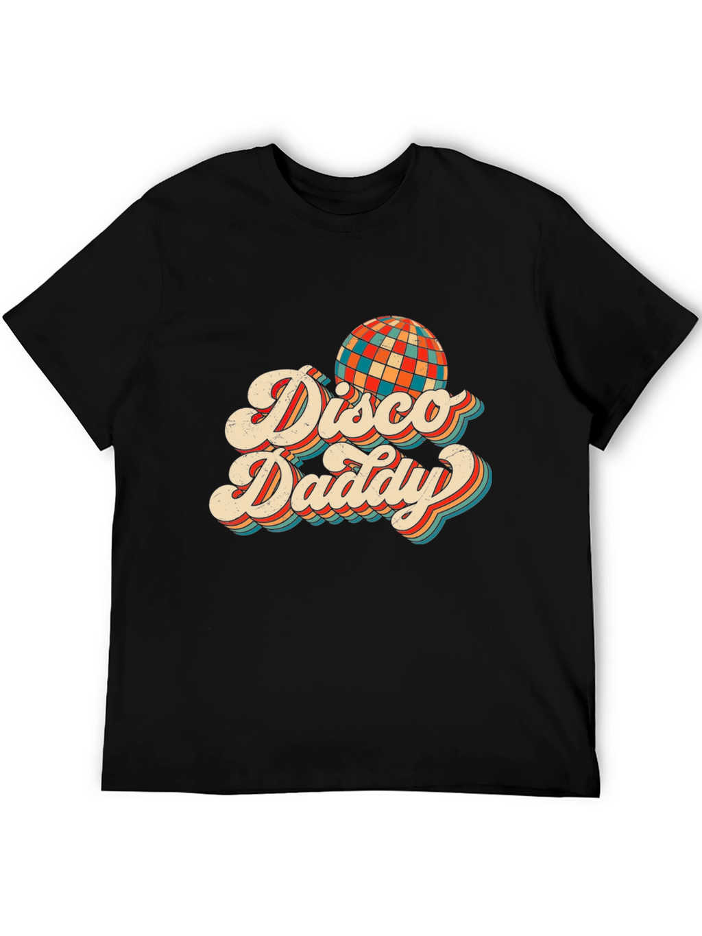 Disco Daddy Retro Graphic T-Shirt