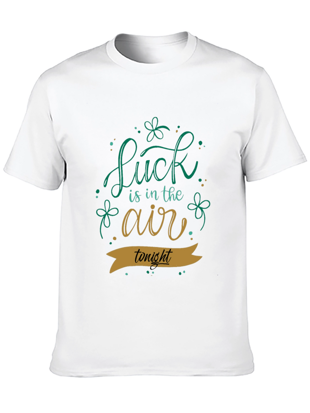 Lucky St. Patricks Day Black T-Shirt