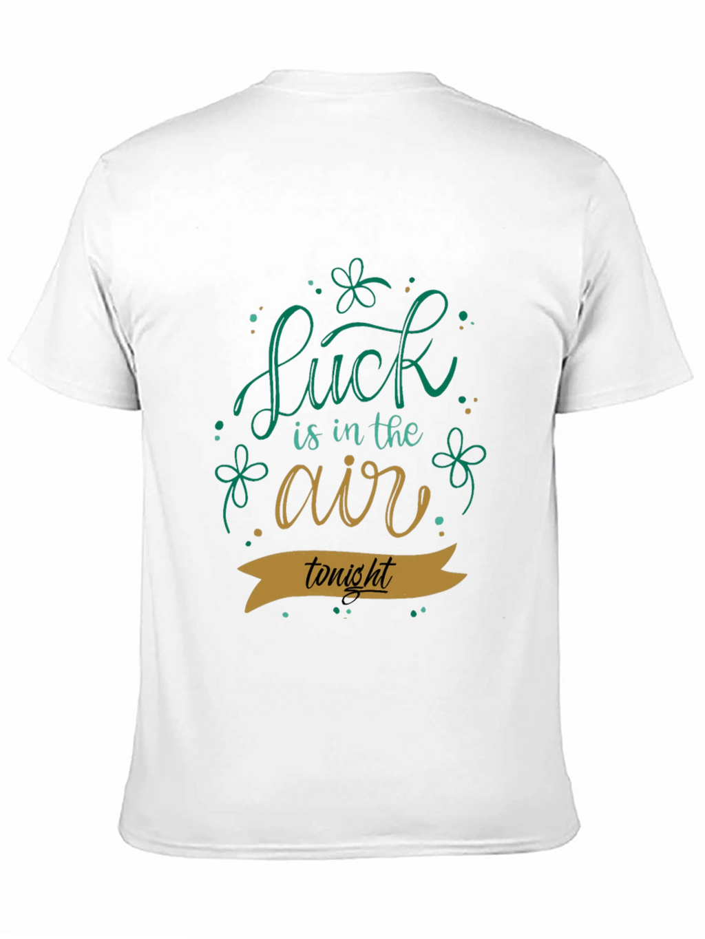 Lucky St. Patricks Day Black T-Shirt