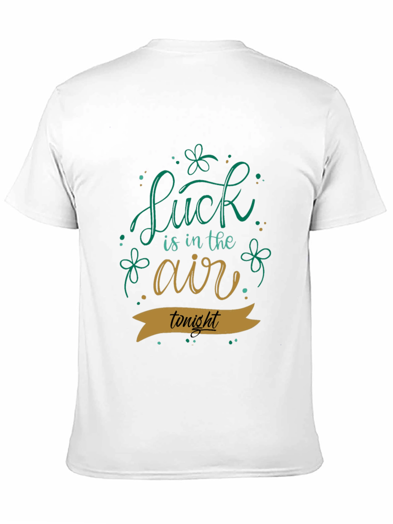 Lucky St. Patricks Day Black T-Shirt