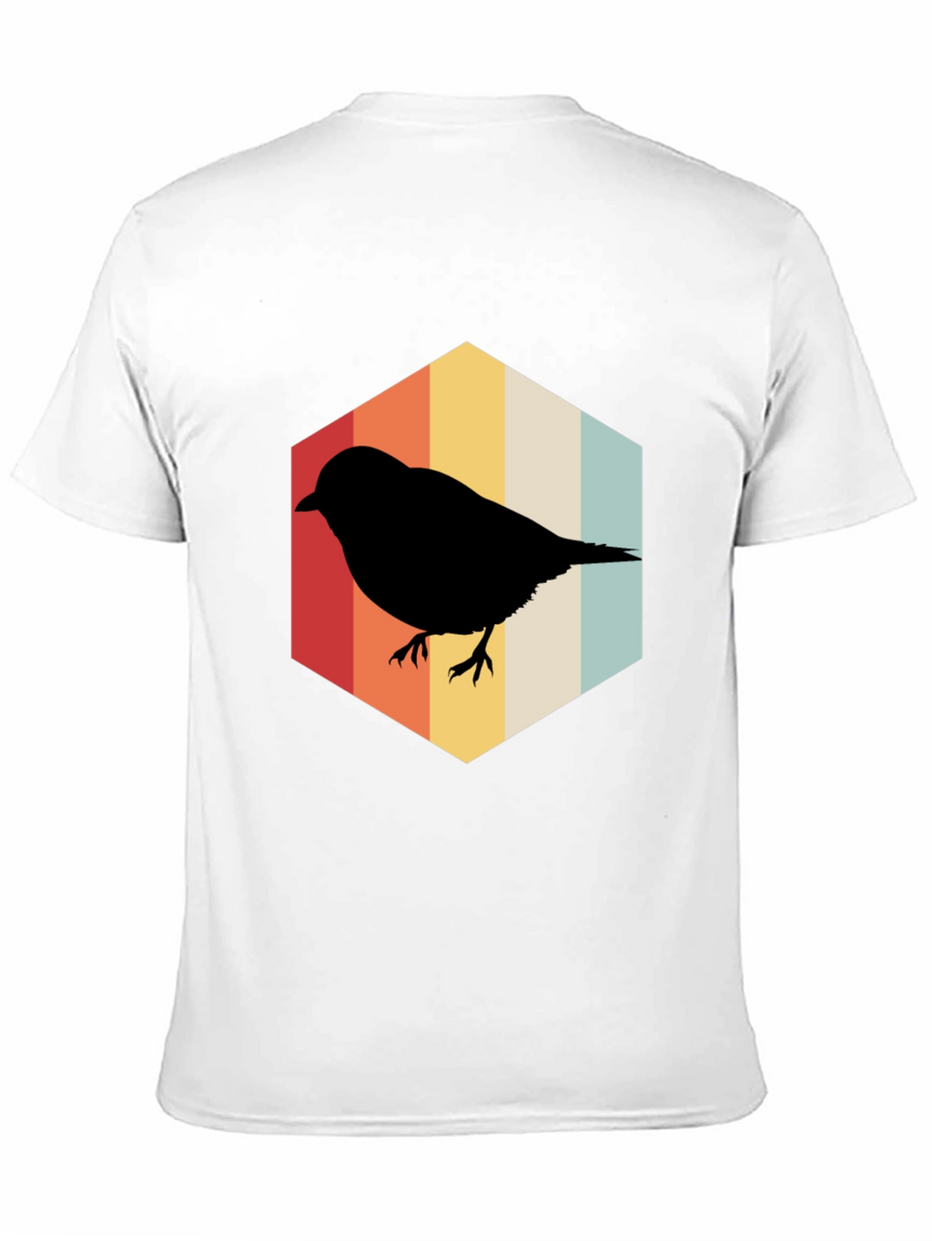 Retro Bird Silhouette T-Shirt