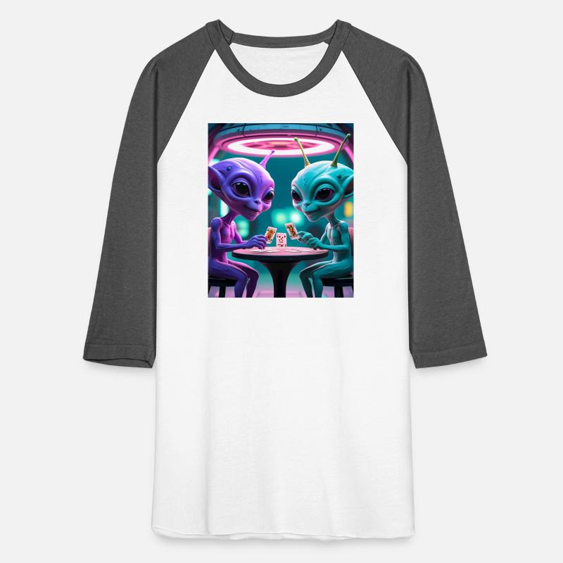 2 ALIENS PLAYING CARDS AND HAVING FUN 4