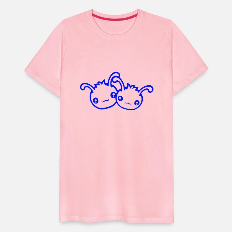 2 Caterpillar Alien Monster Love Friends Couple