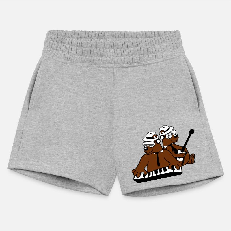 2 Cool Brown Bear Team Friends Playing Band Music