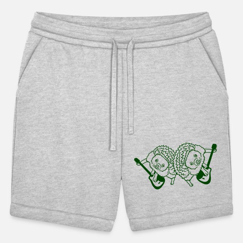 2 Hedgehogs Sweet Two Friends Guitar Playing Band