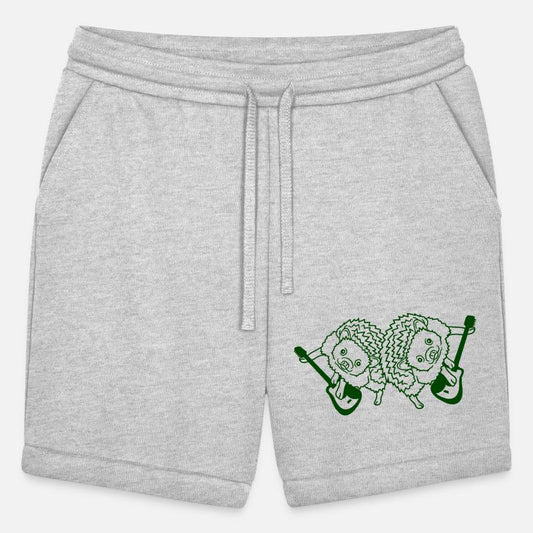 2 Hedgehogs Sweet Two Friends Guitar Playing Band