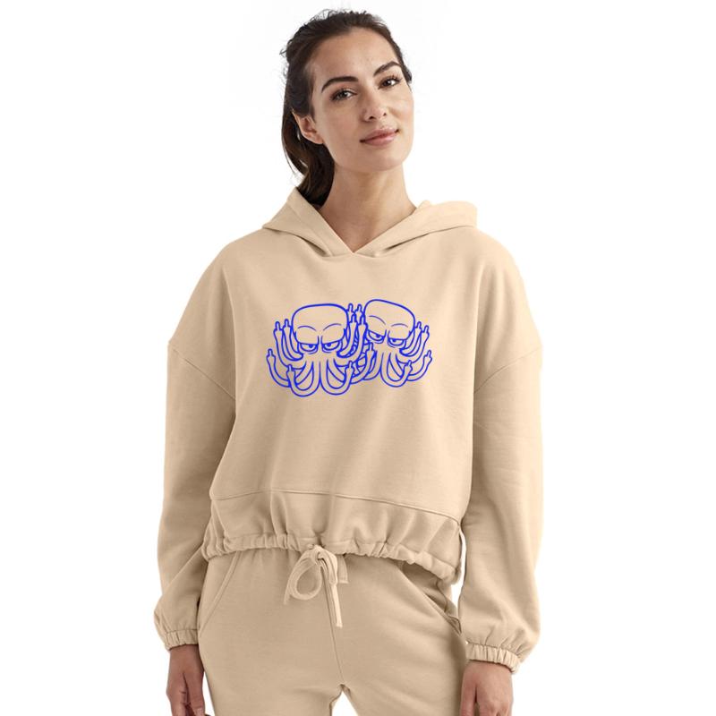 2 Octopus middle finger insult Fuck You Off team