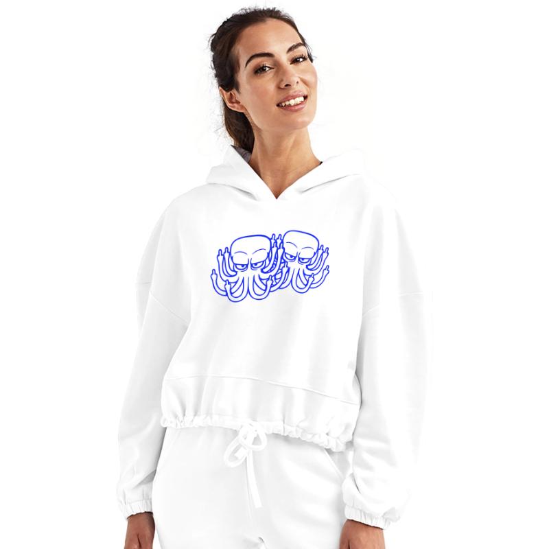 2 Octopus middle finger insult Fuck You Off team