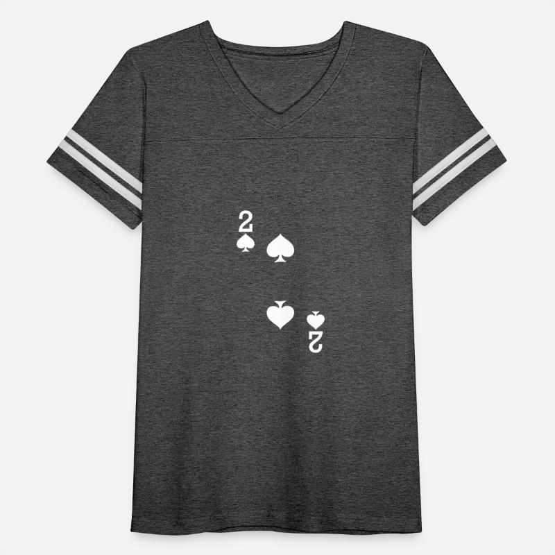 2 of Spades Playing Card Halloween Costume T Shirt