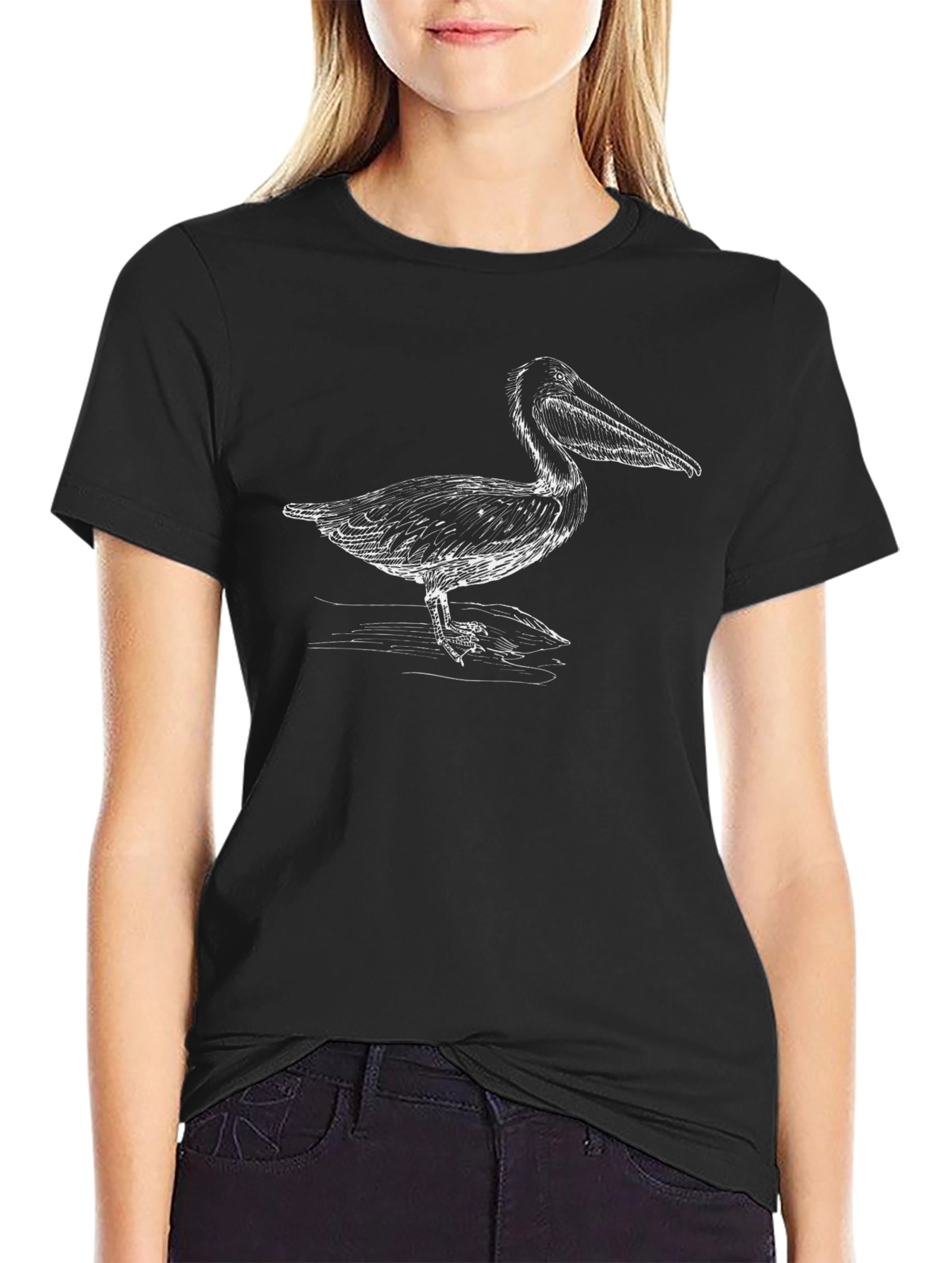 Pelican Graphic Tee - Mens Black T-Shirt