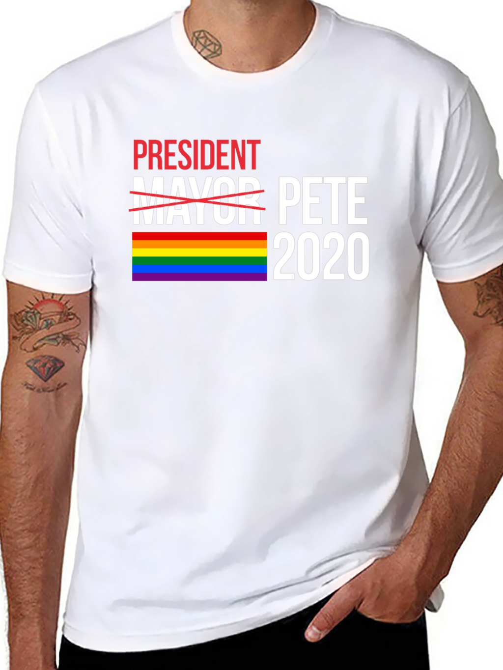 President Pete 2020 LGBT Pride T-Shirt