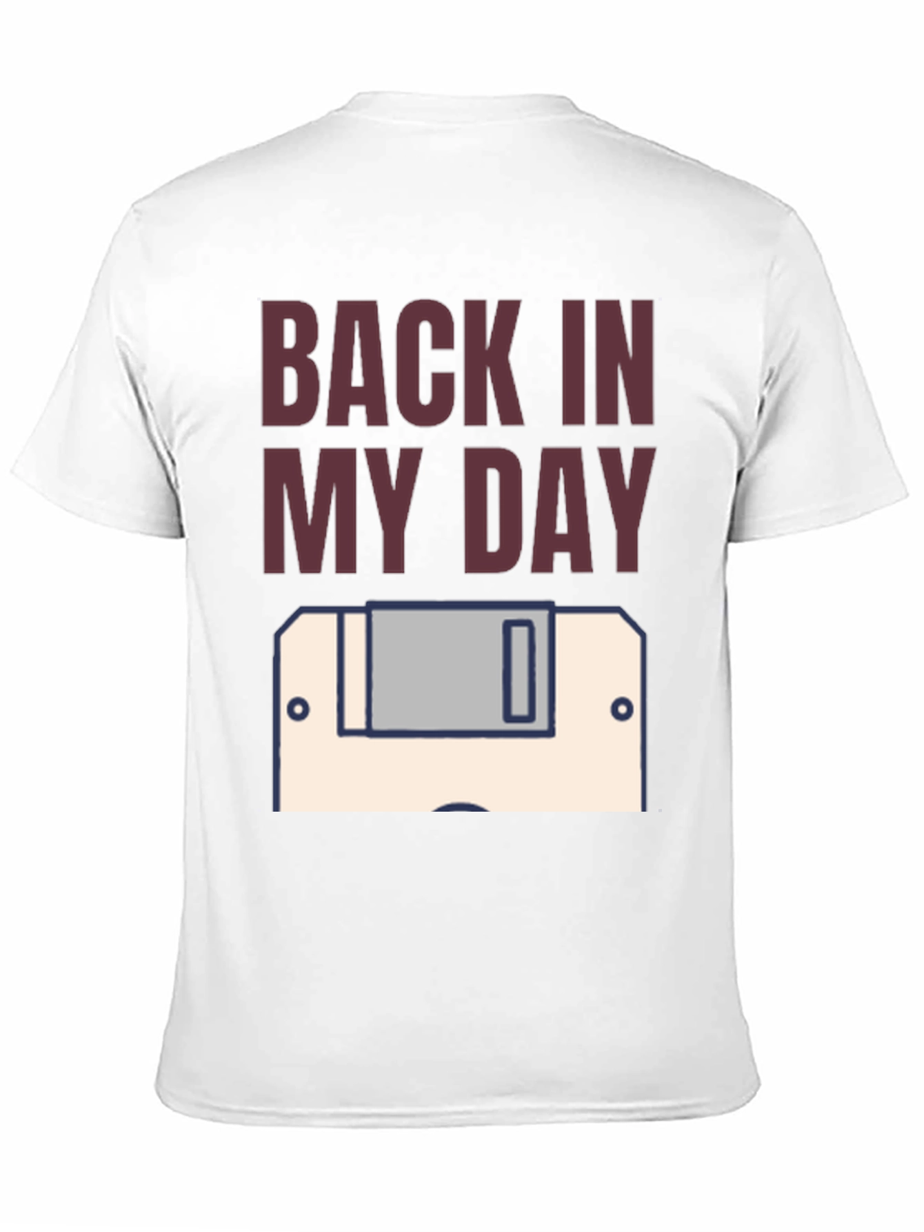 Back In My Day Floppy Disk Graphic Tee