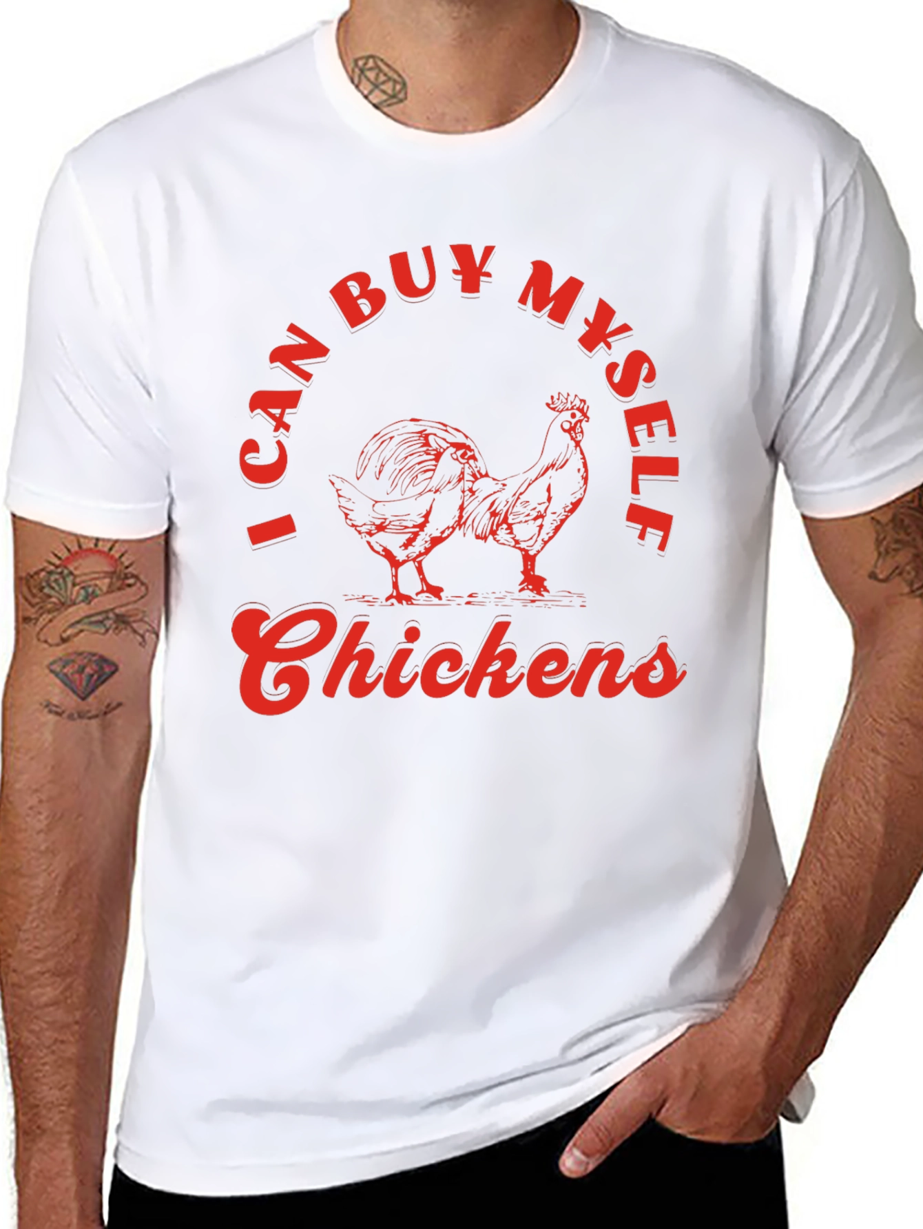 I Can Buy Myself Chickens Graphic Tee