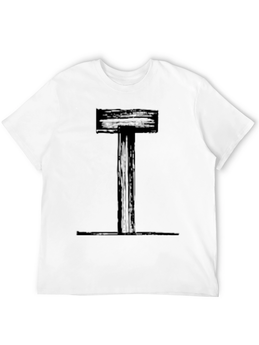 I Beam Graphic Tee - Modern Industrial Style