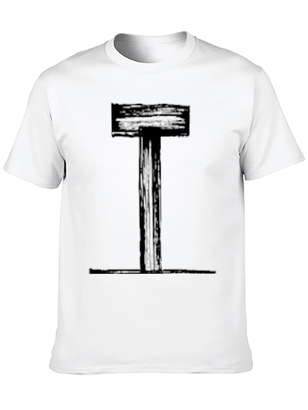 I Beam Graphic Tee - Modern Industrial Style