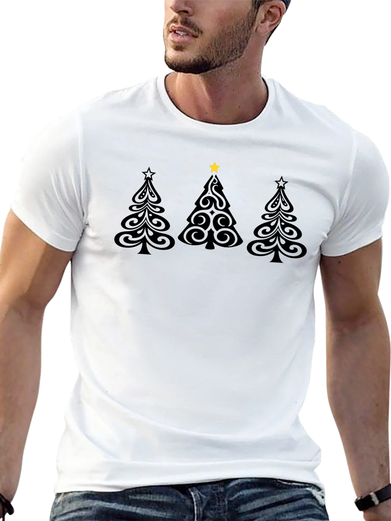Festive Christmas Tree T-Shirt