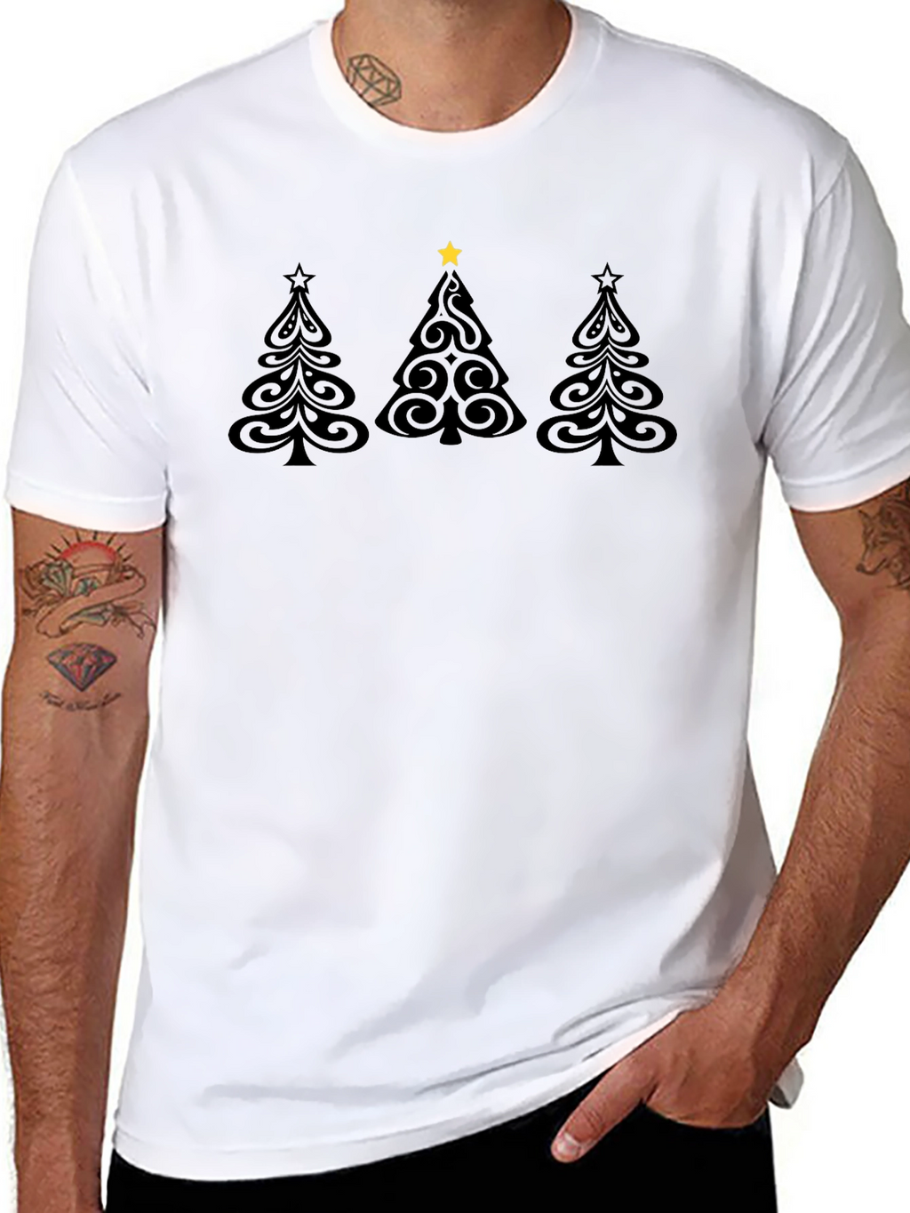 Festive Christmas Tree T-Shirt