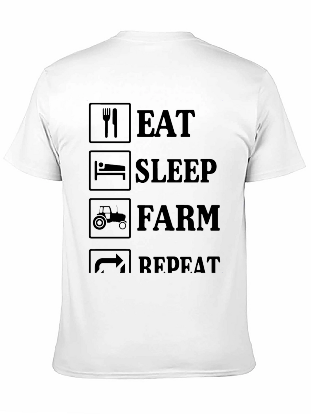 Eat Sleep Farm Repeat T-Shirt