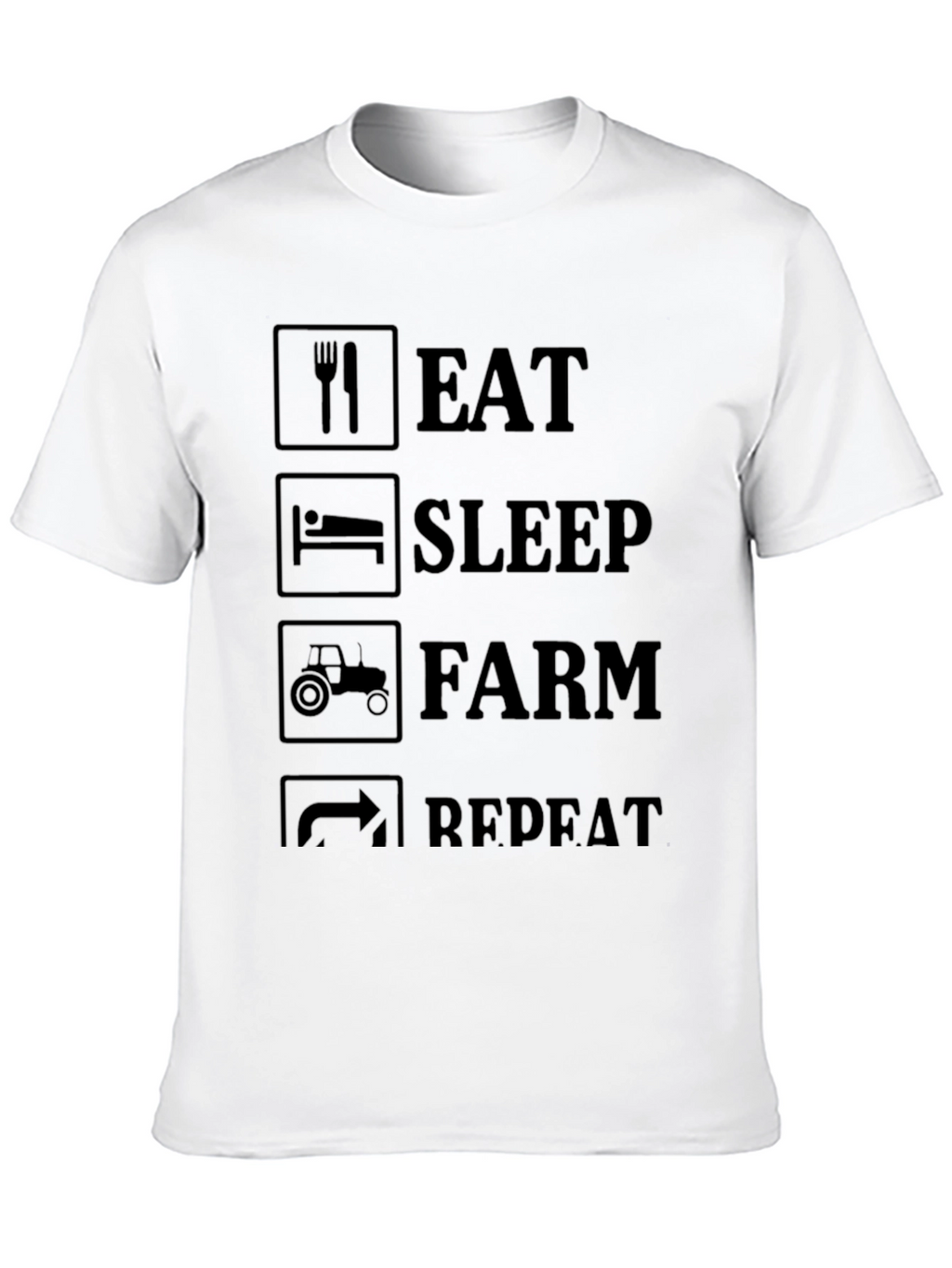 Eat Sleep Farm Repeat T-Shirt