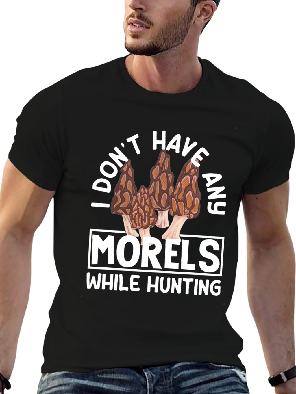 Funny Morel Mushroom Hunting T-Shirt