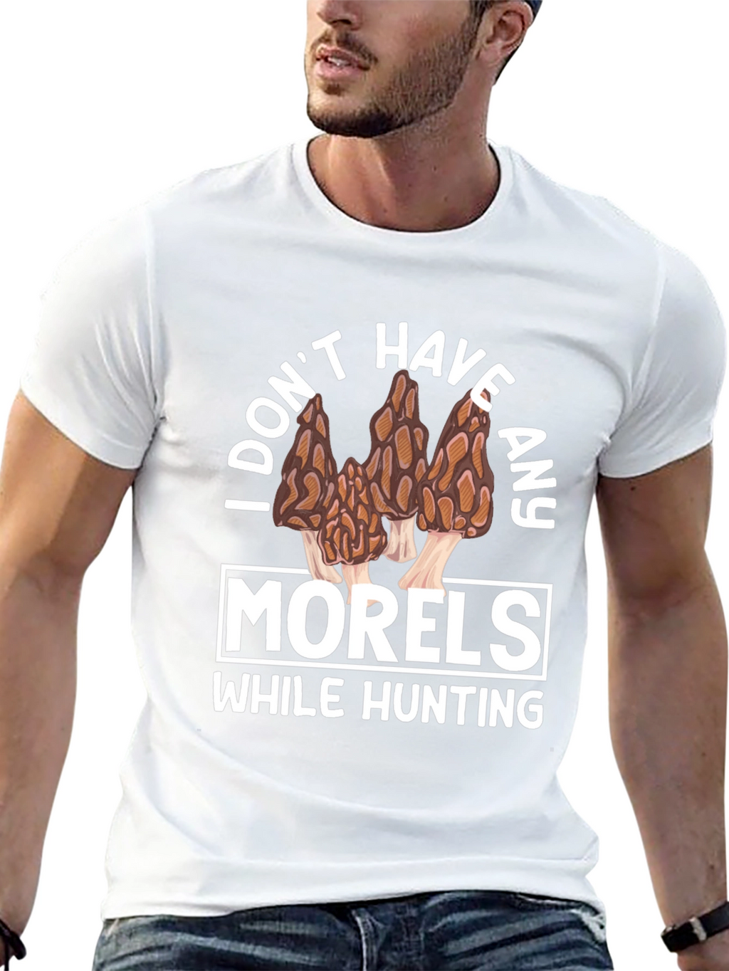 Funny Morel Mushroom Hunting T-Shirt