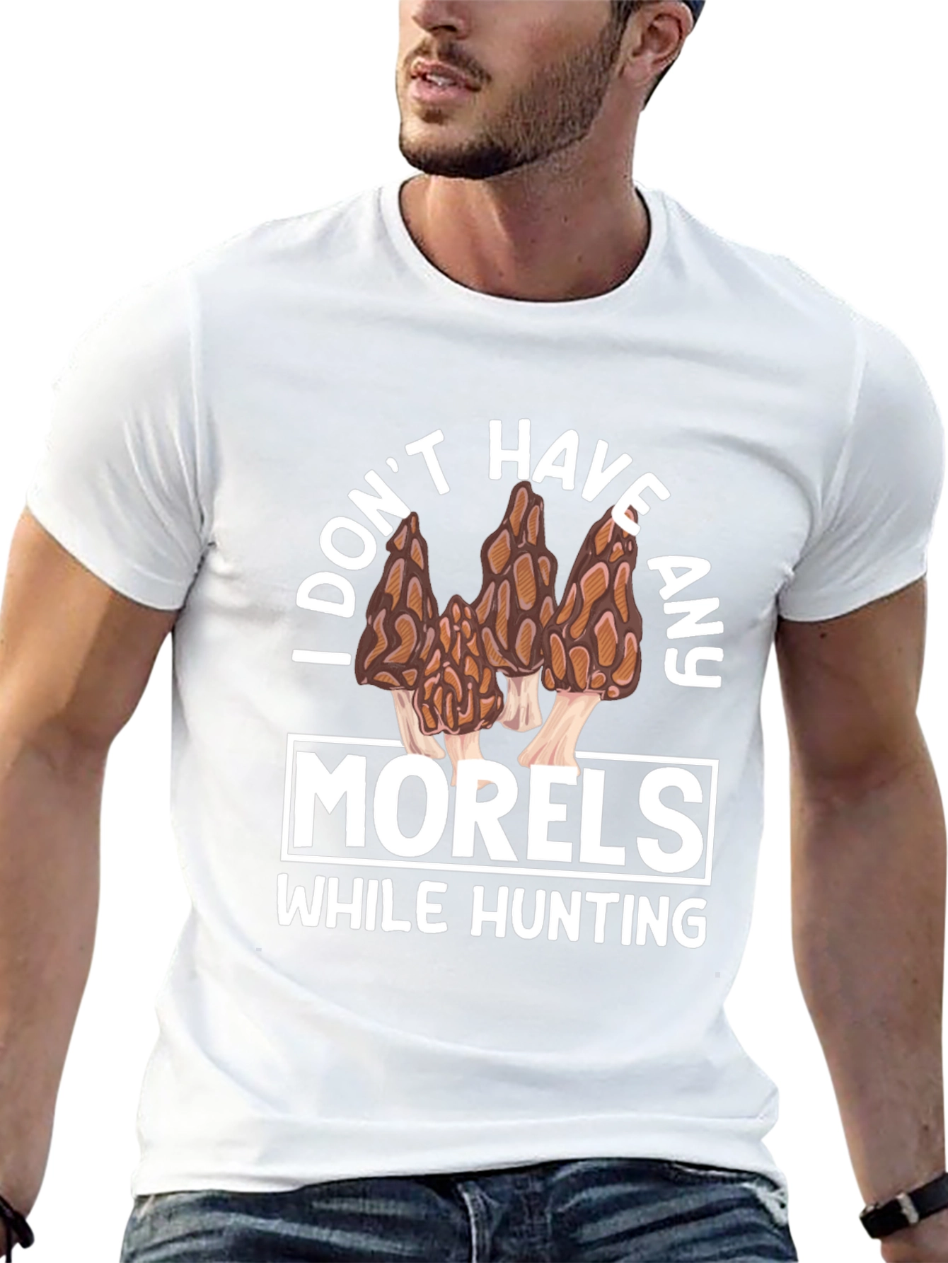 Funny Morel Mushroom Hunting T-Shirt