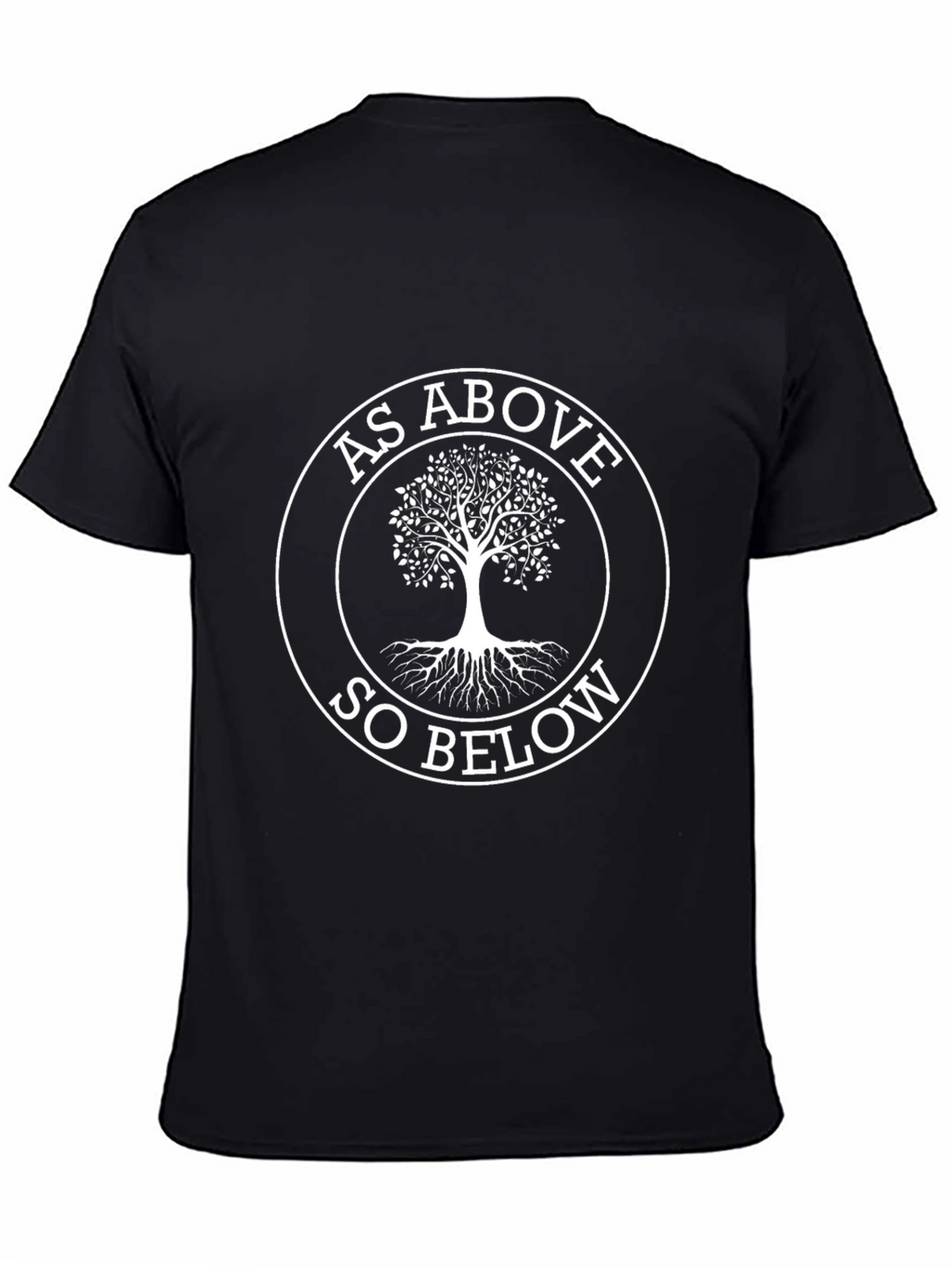 As Above So Below Tree T-Shirt