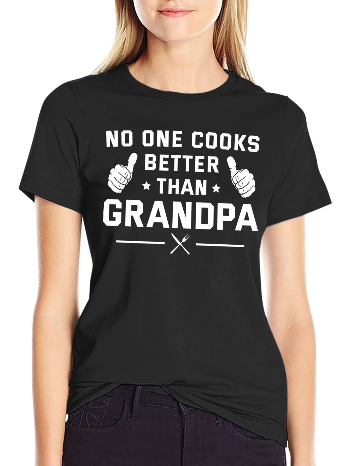 No One Cooks Better Than Grandpa T-Shirt
